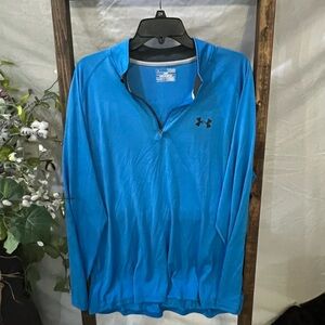 Under Armour Men’s XL Long Sleeve Coldgear 1/4 zip shirt NWOT